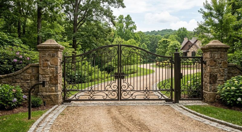 Entrance Gate Installation in Alpharetta, GA