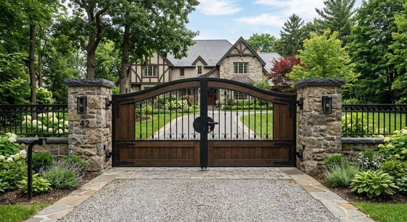 Entrance Gate Installation in Boca Raton, FL