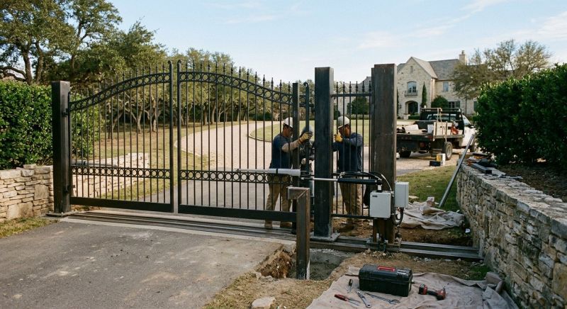 Main Gate Installation in Cumming, GA