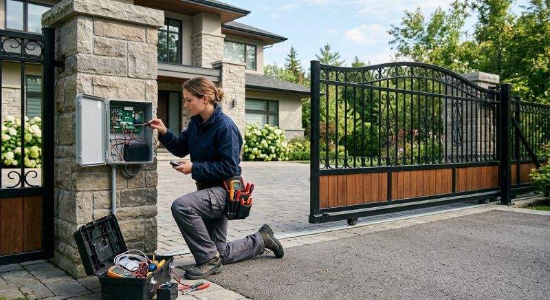 Remote Control Gate Service in Cary, NC